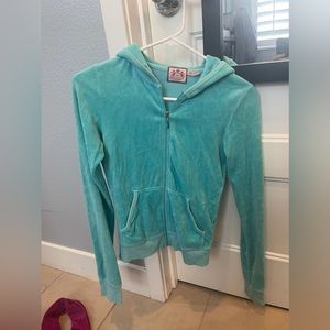 Y2K Teal Juicy Couture jacket